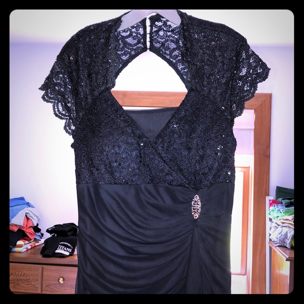 David’s bridal formal dress.
